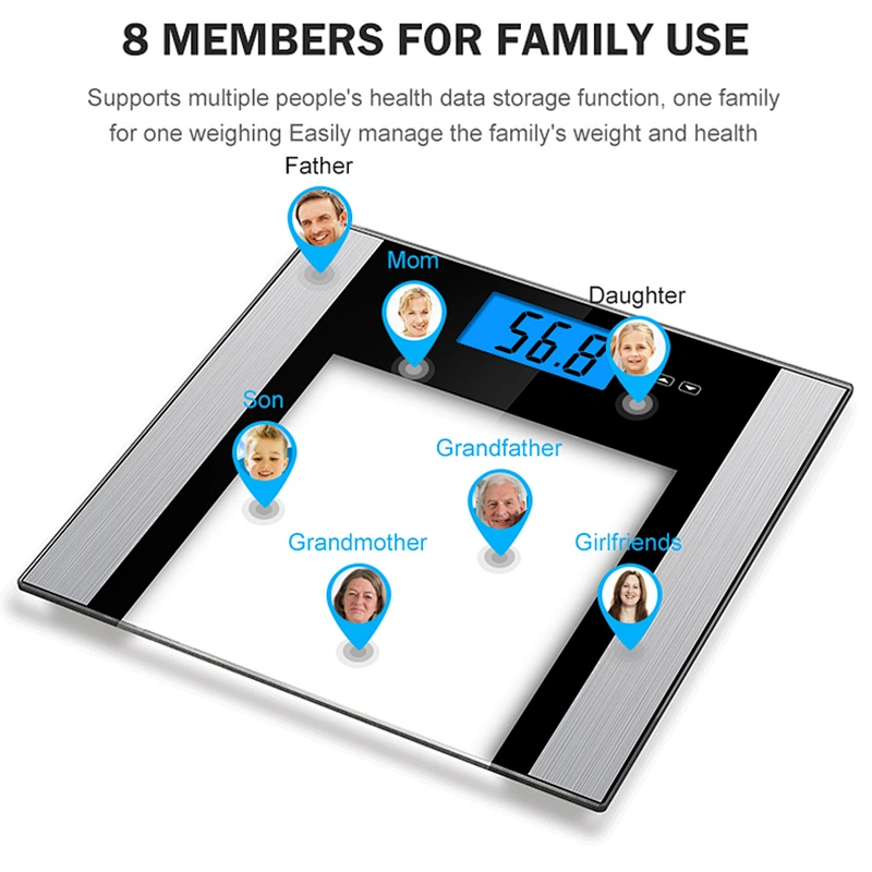High accurate body composition scaleChina Cannyscale